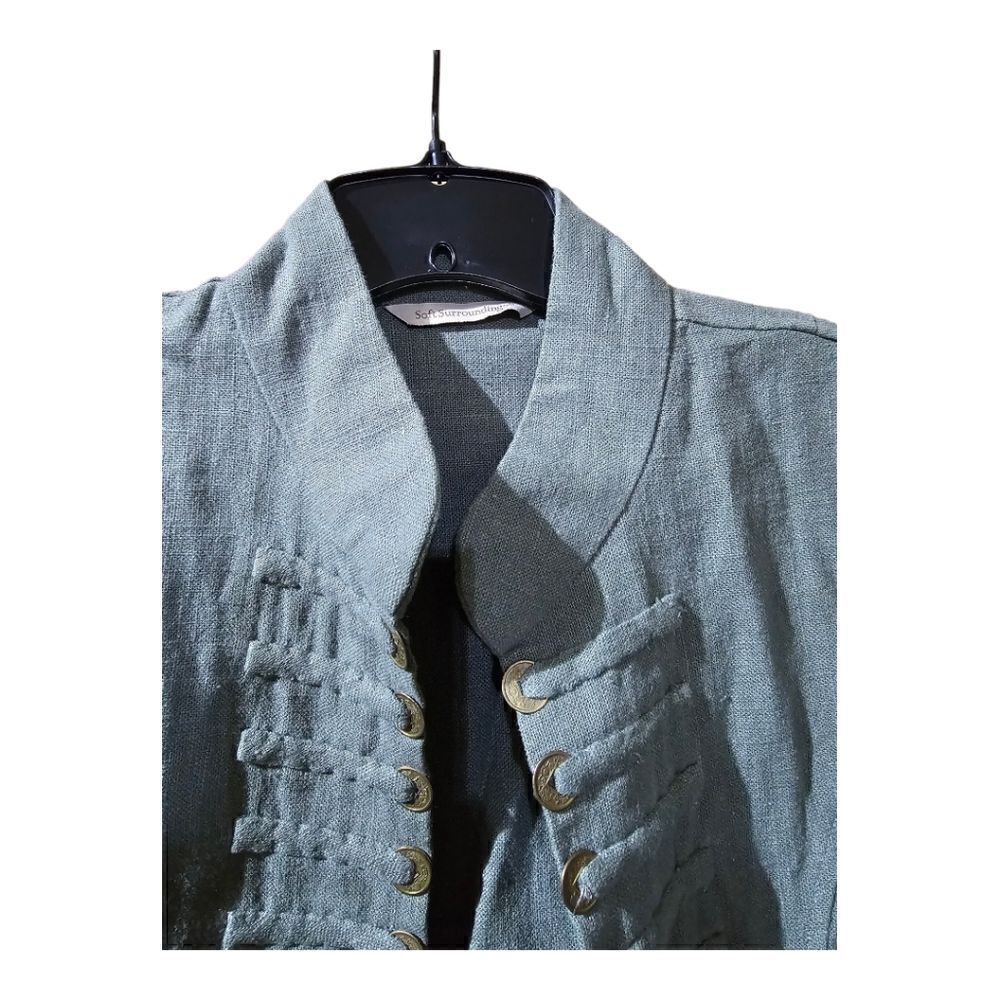 SOFT SURROUNDINGS Open Front Jacket Tunic - Size Medium‎ - Picture 4 of 8